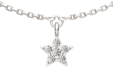 Колье Lucente Silver ZO-0550167_40 длина 40 см вес 2.96 г серебро, фианит