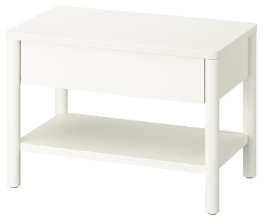 Журнальный столик IKEA TONSTAD, 40х64x50 см, белый