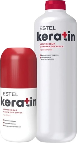 ESTEL PROFESSIONAL Keratin набор по уходу за волосами для женщин