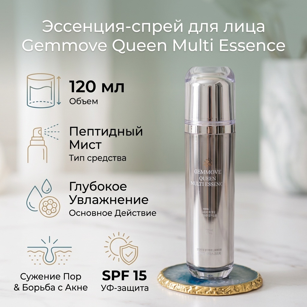 Gemmove эссенция Queen Multi Essence 120 мл