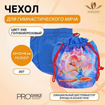 Для мяча VARIANT 25121018 голубой, розовый