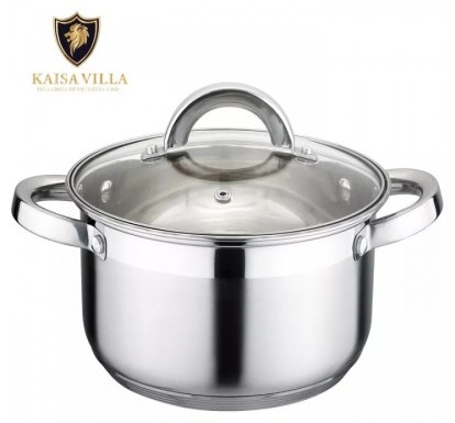 Кастрюля 3.9 л, KAISA VILLA KV-2245 нержавеющая сталь