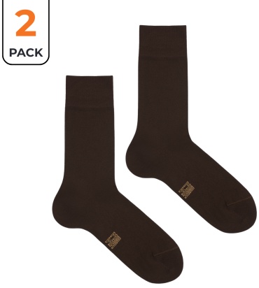 Носки SMAN 2 пары коричневый 40-44