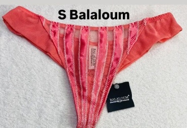 Танга BALALOUM белый, розовый