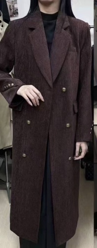 Пальто New Style бордовый