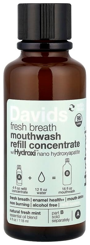Davids Концентрат Fresh Breath ополаскиватель мятный 120 мл