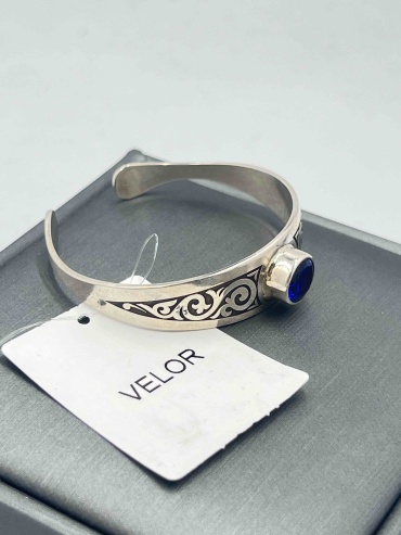 VELOR VELOR00165 длина 10 см, вес 10.81 г серебро, плетение отсутствует