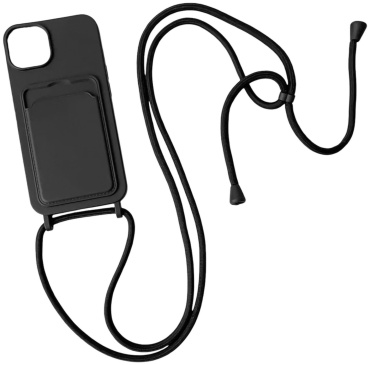 Чехол BOGEMA для Apple iPhone 15 Plus черный