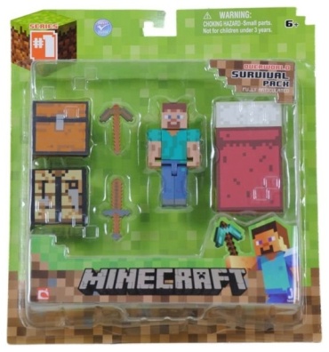 Minecraft Survival pack 8 см 1 шт