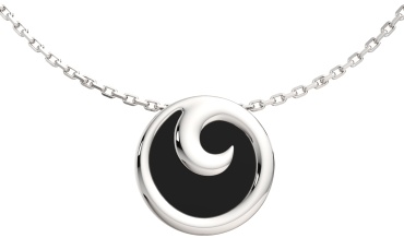 Колье Lucente Silver ZO-0540641_45 длина 45 см вес 3.55 г серебро, эмаль