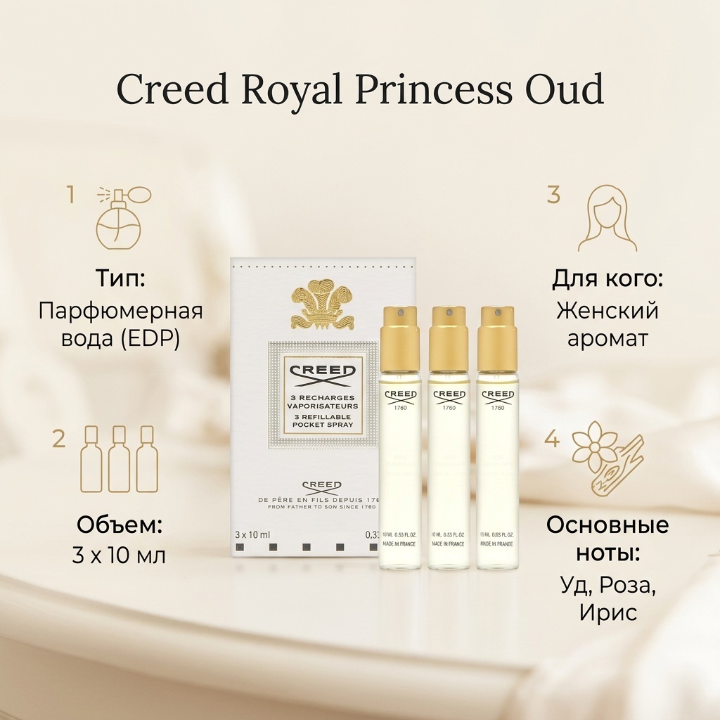 Creed Royal Princess Oud парфюмерная вода EDP 30 мл, для женщин