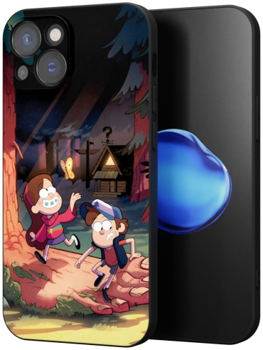 Чехол Mcover для Apple iPhone 15 рисунок