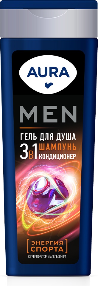 AurA 3в1 Энергия Спорта гель 750 мл