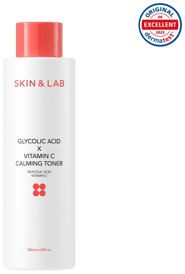 SKIN&LAB тонер Glycolic Acid X Vitamin C Calming Toner 180 мл