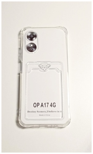 Чехол для OPPO A17 прозрачный