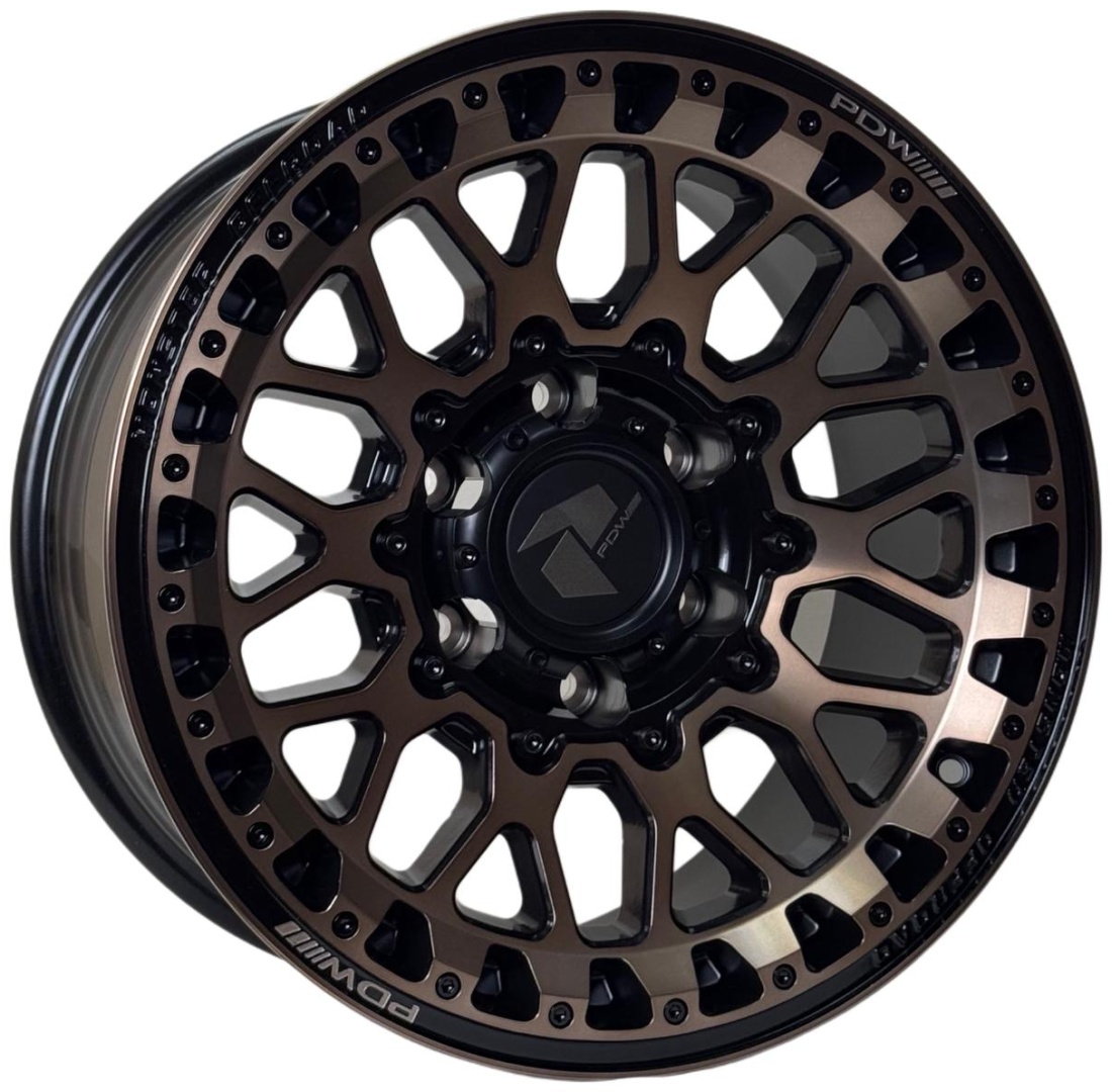 Wheels 21311785-107DD 8.5x17/6x139.7 D106.1 ET0 4 диска бронзовый, черный