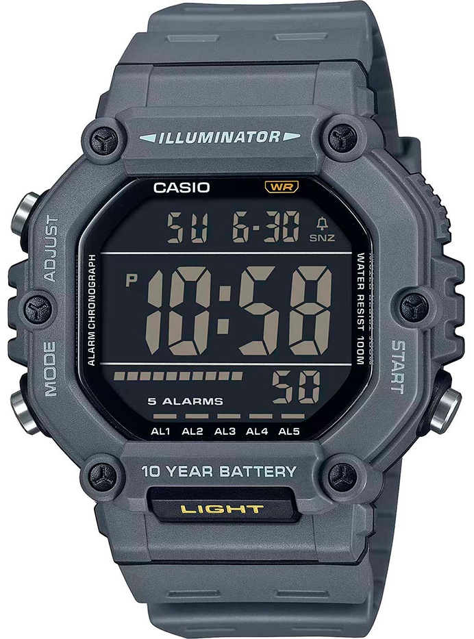 Кварцевые CASIO Casio Asia AE-1600H-8BVDF полимерный пластик