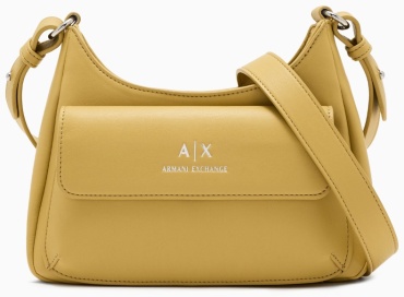 Сумка кросс-боди Armani Exchange полиуретан желтый