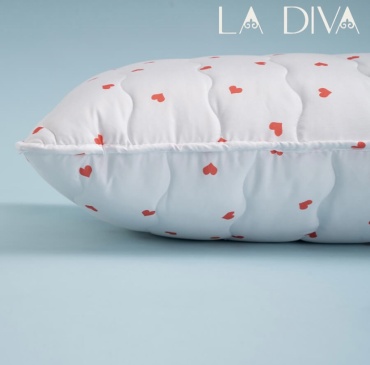 Подушка LA DIVA 50x70 см, силиконизированное волокно