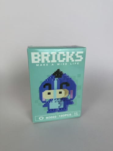 Конструктор Bricks Синий Щенок M3022, деталей 180 шт