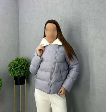 Зимняя куртка FASHION CLASSICS белый, голубой