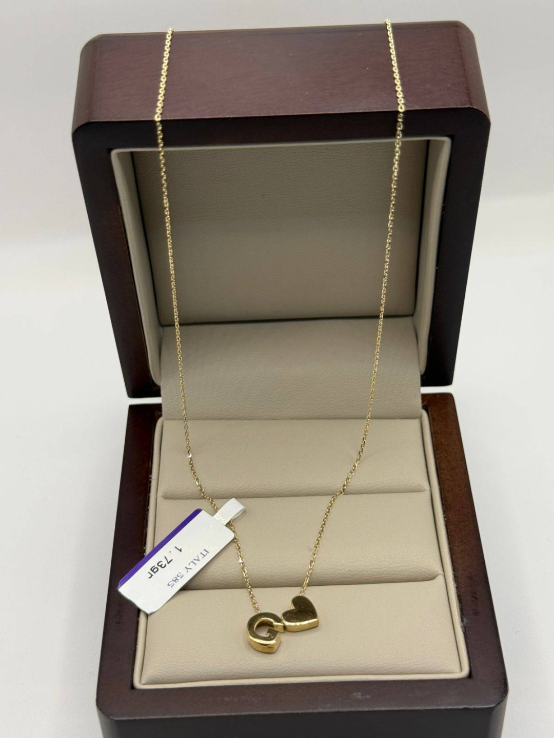Колье Sandu gold 42513652 длина 45 см вес 1.73 г золото, без вставок