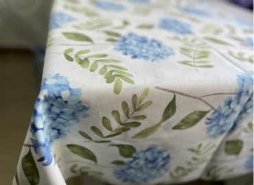 Скатерть Maryam decor & textile 160x130 см, хлопок, дак, 1 шт