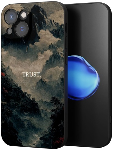 Чехол Mcover для Apple iPhone 15 Plus рисунок