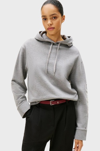 Худи Tommy Hilfiger серый
