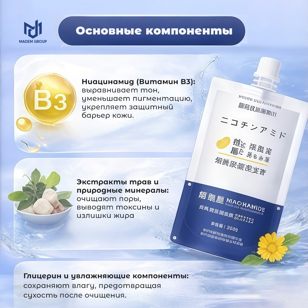 Пилинг Niacinamide Body Peeling Gel 250 мл