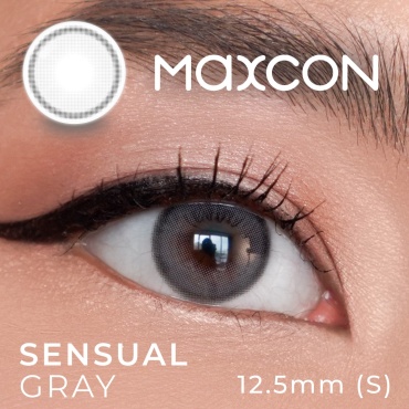 Контактные линзы MAXCON Sensual Gray -2.50 кривизна 8.6 на три месяца 2 шт
