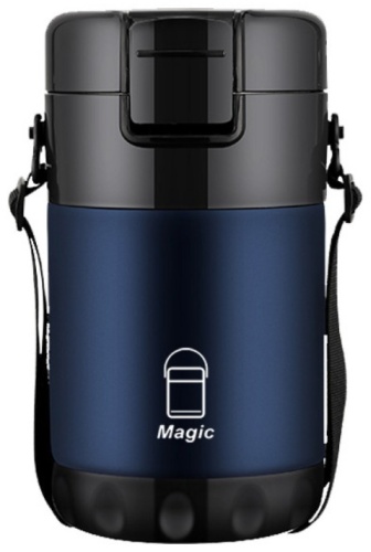 Термос для еды 30403879_841163330 2.3 л голубой