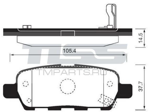 Колодки Kormax KBP052