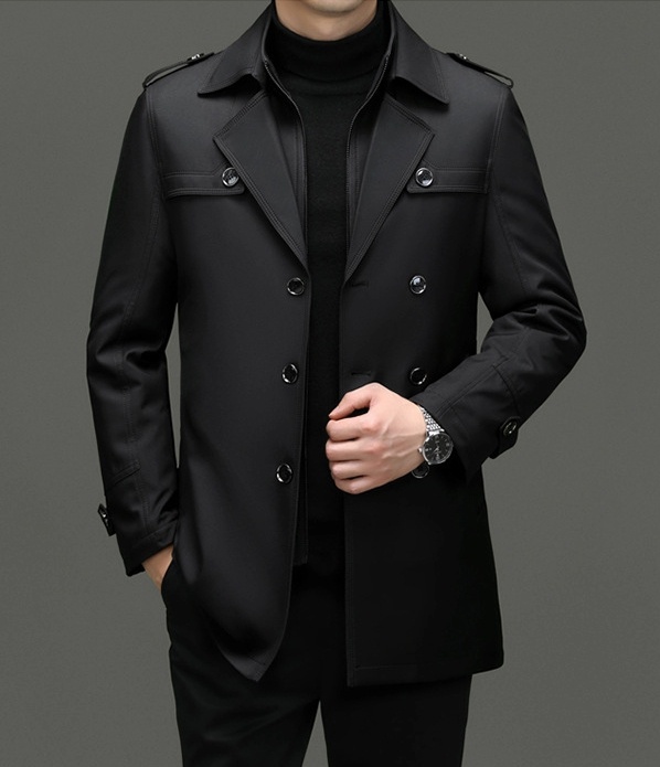 Тренчкот Urban Casual черный