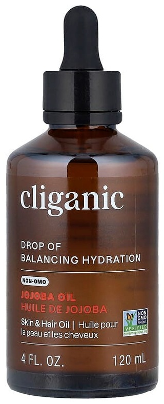 Cliganic Масло жожоба, для жирной и комбинированной кожи, 120 мл масло 120 г