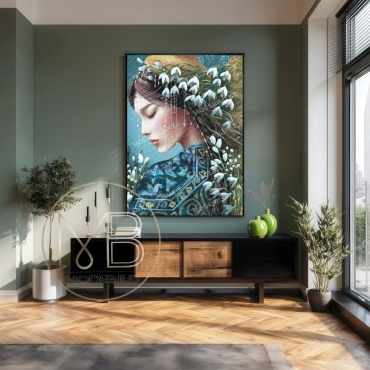 Mode Bild постер Көктемнің Нәзіктігі 65x90 см