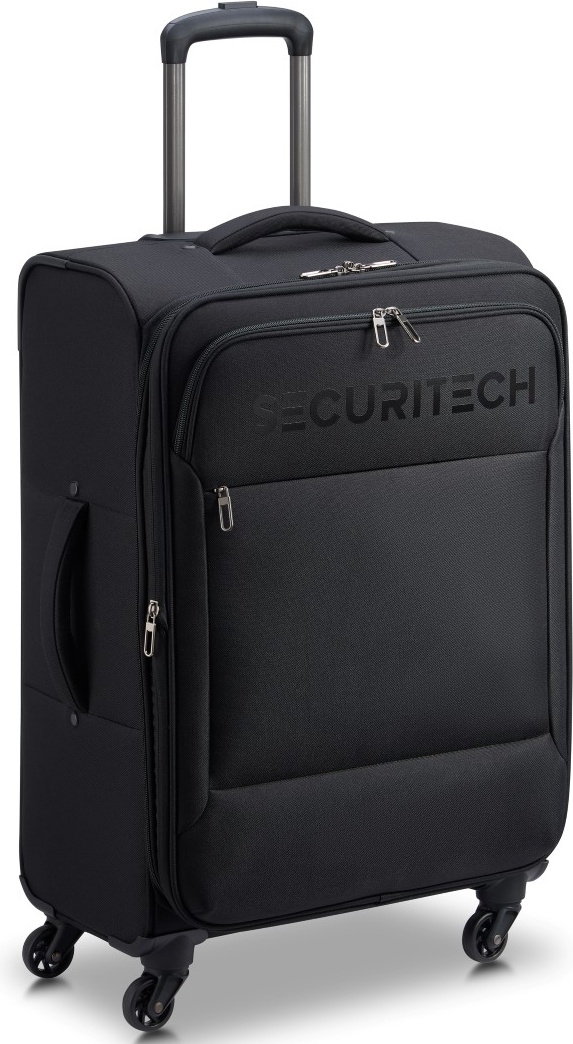 Чемодан Delsey Delsey Securitech VANGUARD полиэстер 98 л черный