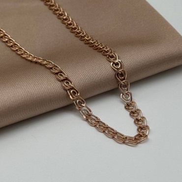 Ballerina Jewelry Золото России K00289 длина 55 см, вес 5.37 г золото, плетение лав