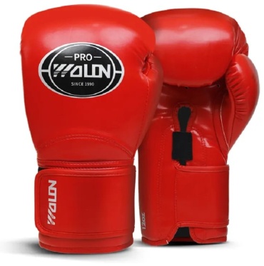 Боксерские перчатки Wolon 12 oz красный