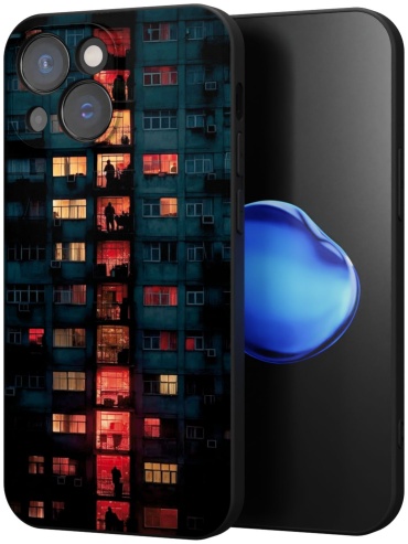 Чехол Mcover для Apple iPhone 14 рисунок