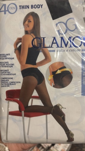 Колготки GLAMOUR серый