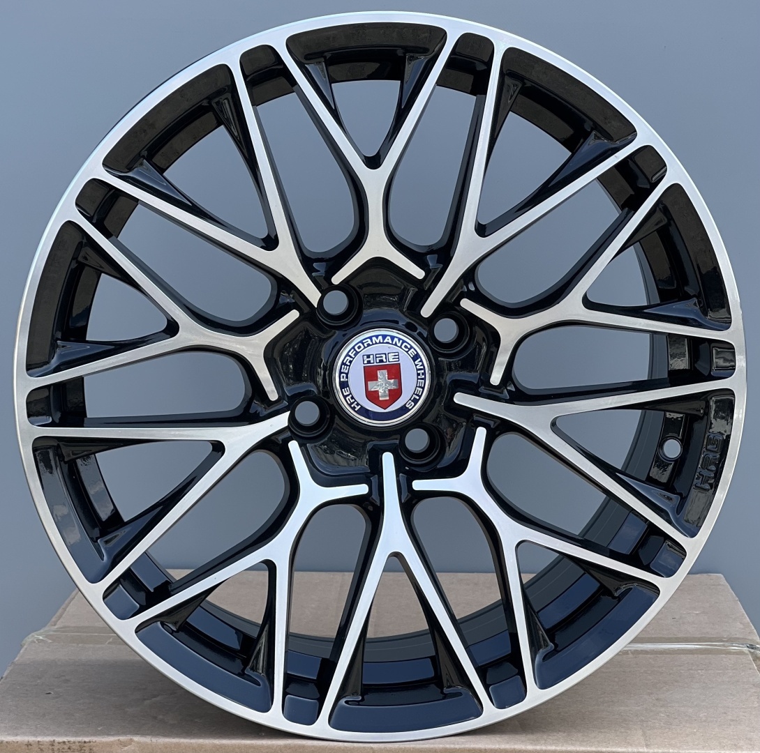 Rainbow Dance HRE 039 6.5x15/4x98 D58.6 ET35 4 диска черный, серебристый