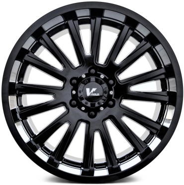 V Rock ANVIL 9.5x17/6x139.7 D108.1 ET15 4 диска черный