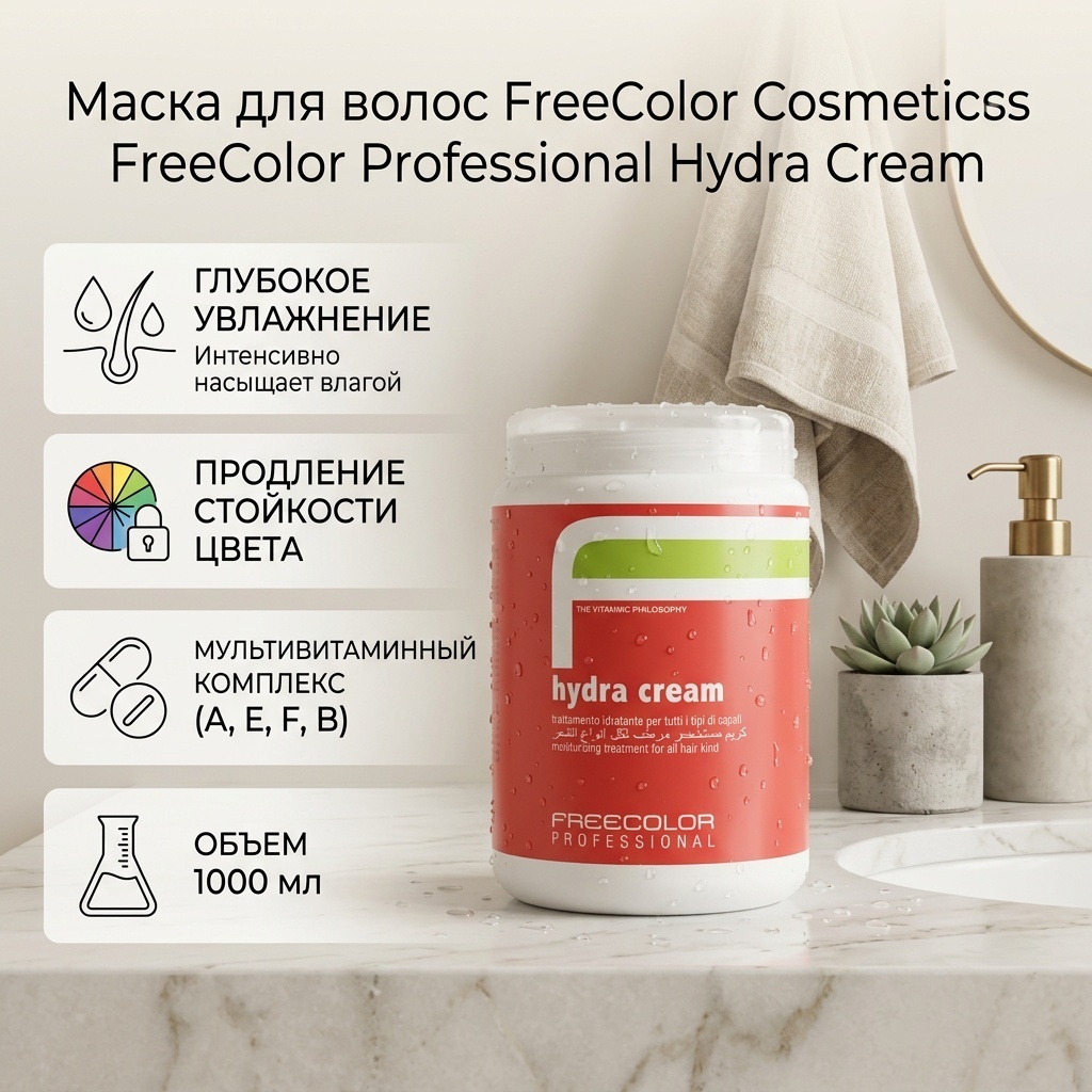 Oyster Cosmetics Hydra FreeColor маска 1000 мл