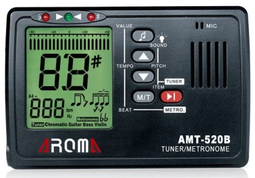 Тюнер - метроном - тон-генератор Rom AMT-520B