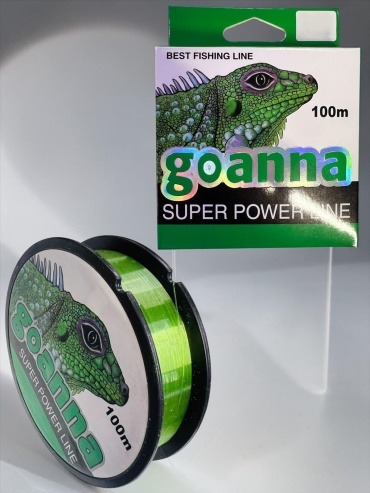TAIFUN монофильная леска Taifun Монофильная леска Goanna 100 метров 0,40 мм 14,2 кг 0.4 мм зеленый