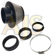 AJS воздушный фильтр нулевого сопротивления нерж. сетка 140 мм