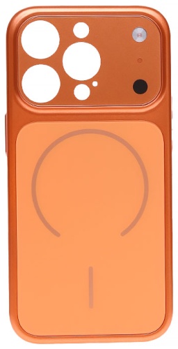 Чехол Акс для Apple iPhone 15 Pro оранжевый
