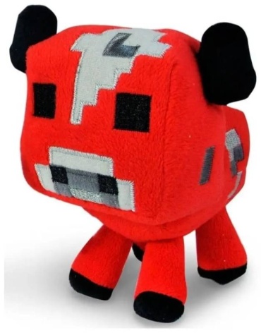 Мягкая игрушка Minecraft Грибная корова бычок Майнкрафт, 20 см