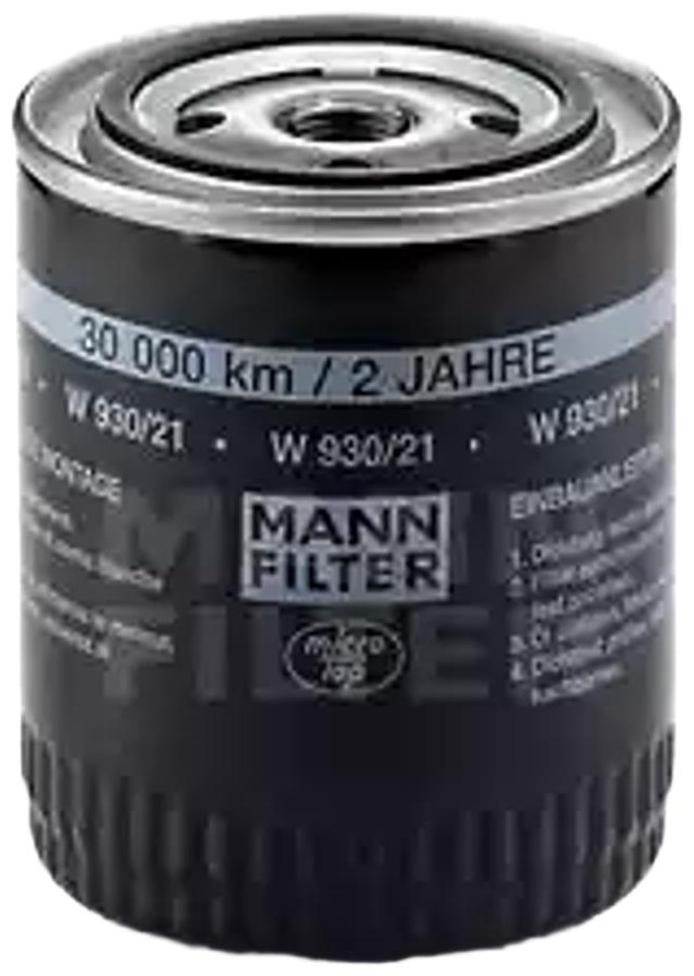 MANN-FILTER масляный фильтр W93021